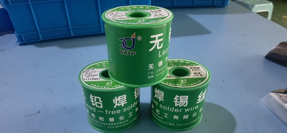 SAC305 0.8 Mm Kawat Solder Bebas Timah Timah 500g Kawat Solder Bebas Fluks Gelembung Gratis